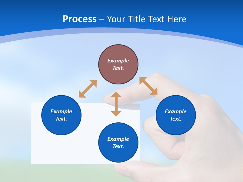 Team Togetherness Businessman PowerPoint Template