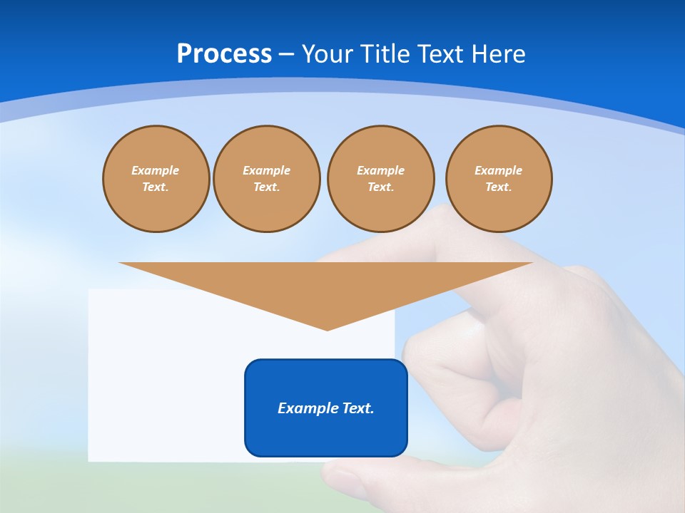 Team Togetherness Businessman PowerPoint Template