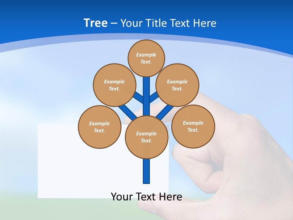 Team Togetherness Businessman PowerPoint Template
