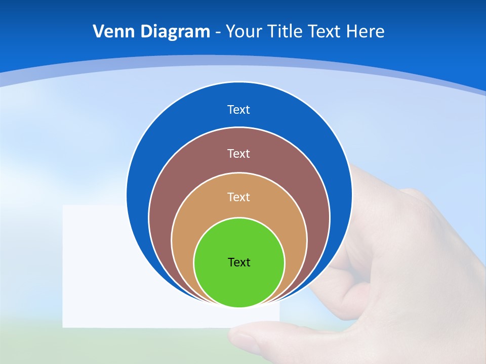 Team Togetherness Businessman PowerPoint Template