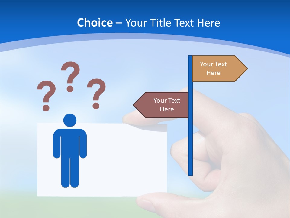 Team Togetherness Businessman PowerPoint Template