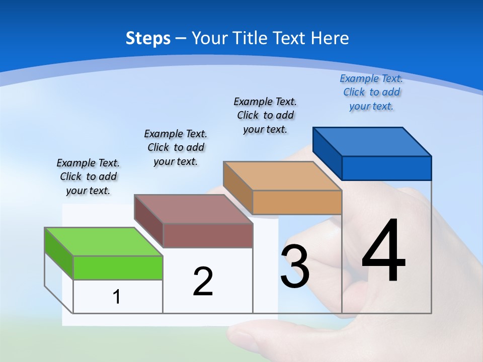 Team Togetherness Businessman PowerPoint Template