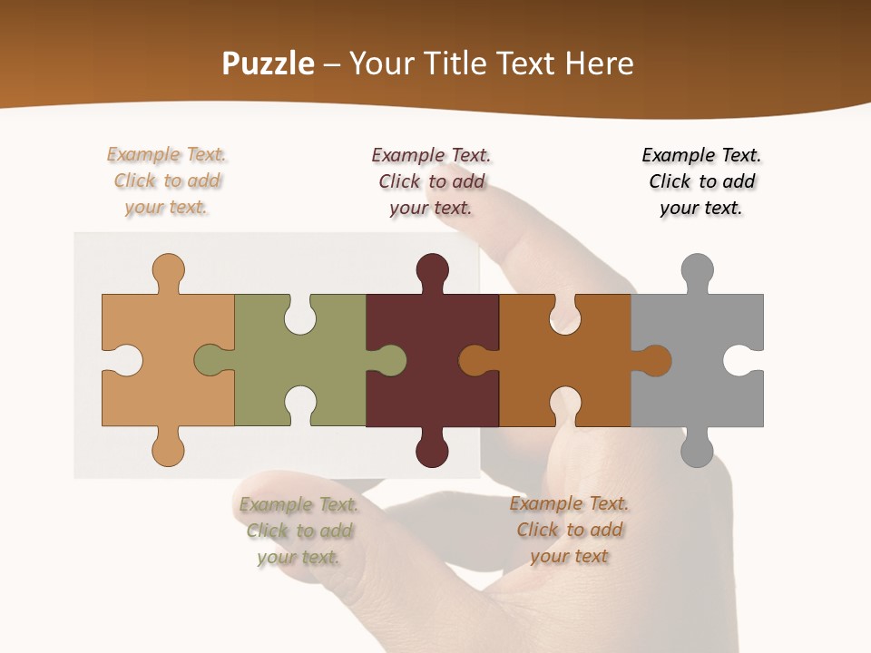 Blank Card Fill Clean Card PowerPoint Template