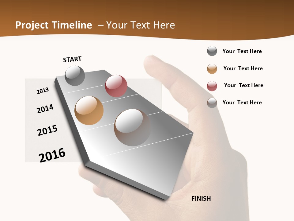 Blank Card Fill Clean Card PowerPoint Template