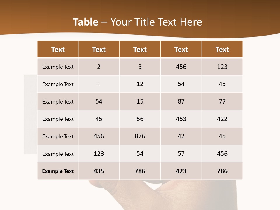Blank Card Fill Clean Card PowerPoint Template