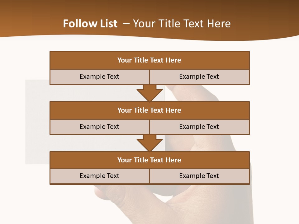 Blank Card Fill Clean Card PowerPoint Template