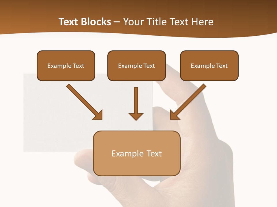 Blank Card Fill Clean Card PowerPoint Template