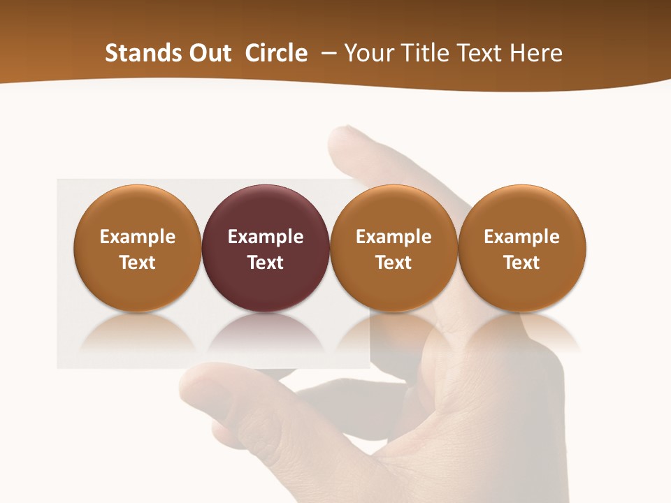 Blank Card Fill Clean Card PowerPoint Template