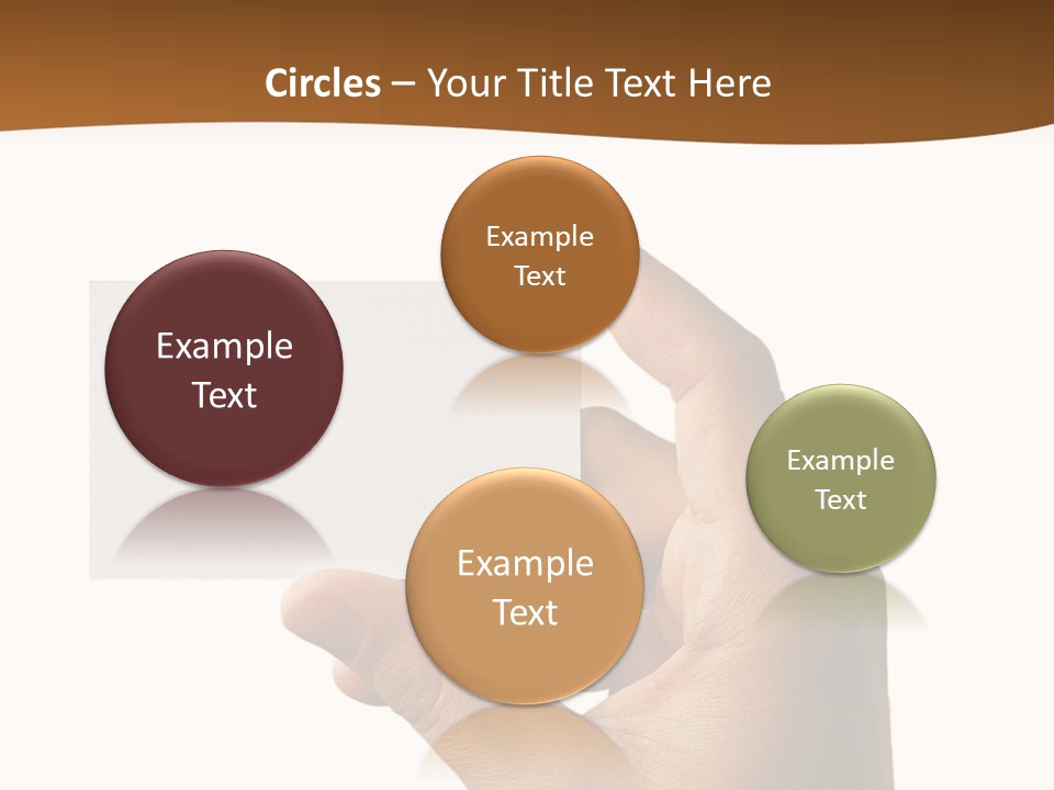 Blank Card Fill Clean Card PowerPoint Template