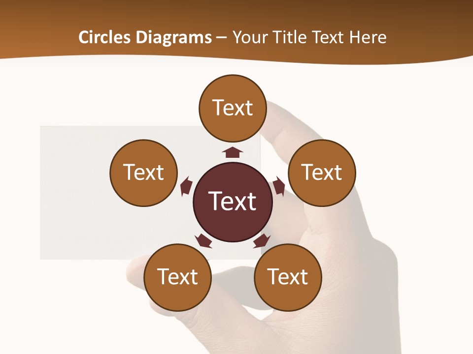 Blank Card Fill Clean Card PowerPoint Template