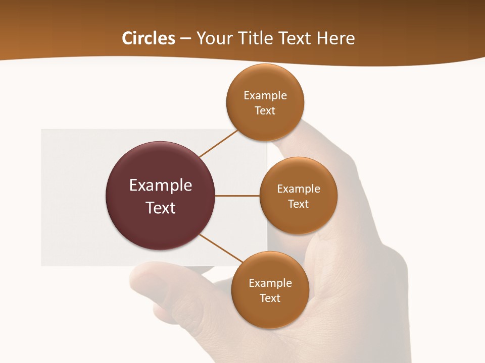 Blank Card Fill Clean Card PowerPoint Template