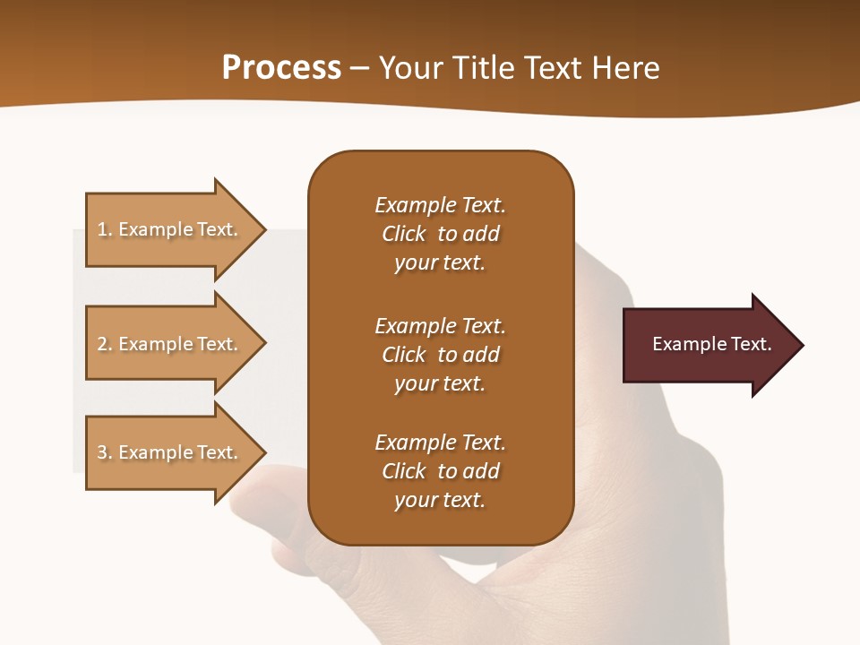 Blank Card Fill Clean Card PowerPoint Template