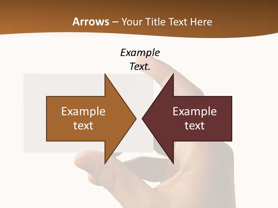 Blank Card Fill Clean Card PowerPoint Template
