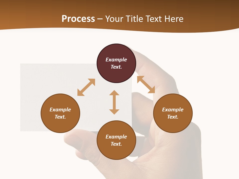 Blank Card Fill Clean Card PowerPoint Template