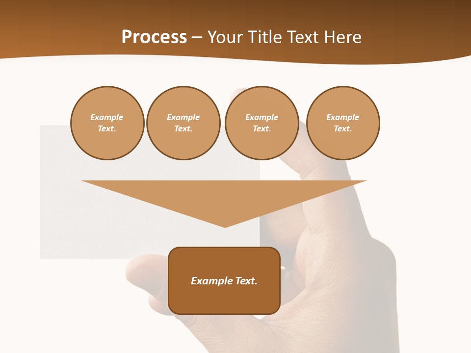 Blank Card Fill Clean Card PowerPoint Template