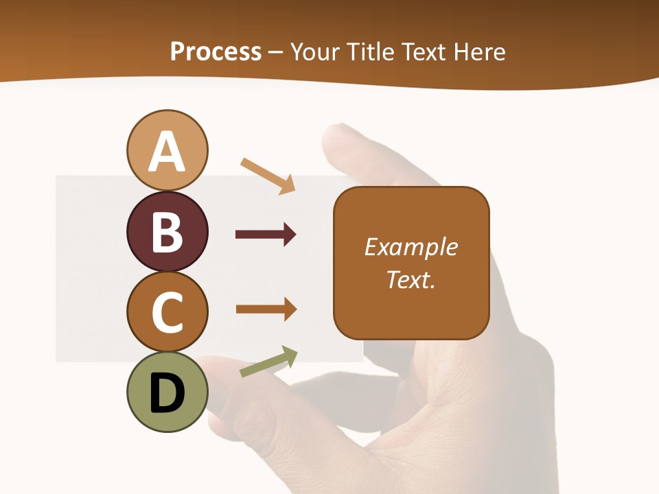 Blank Card Fill Clean Card PowerPoint Template