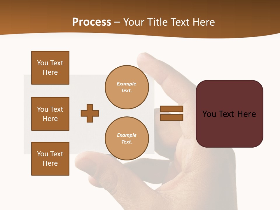 Blank Card Fill Clean Card PowerPoint Template
