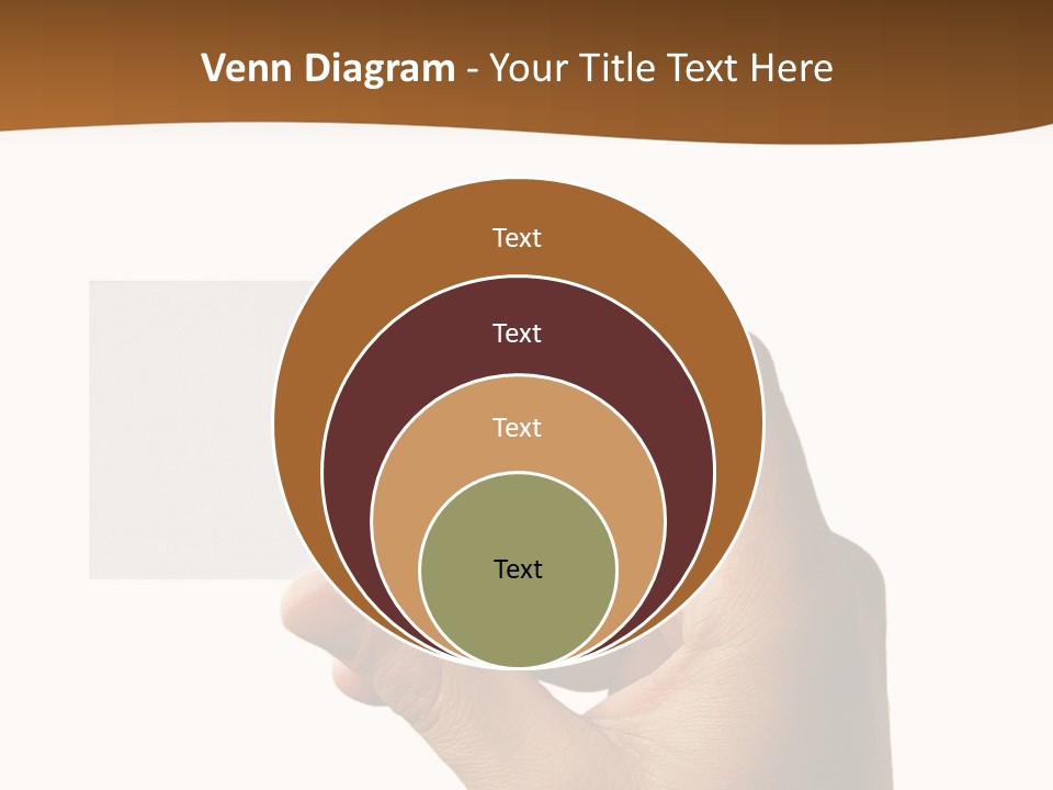 Blank Card Fill Clean Card PowerPoint Template
