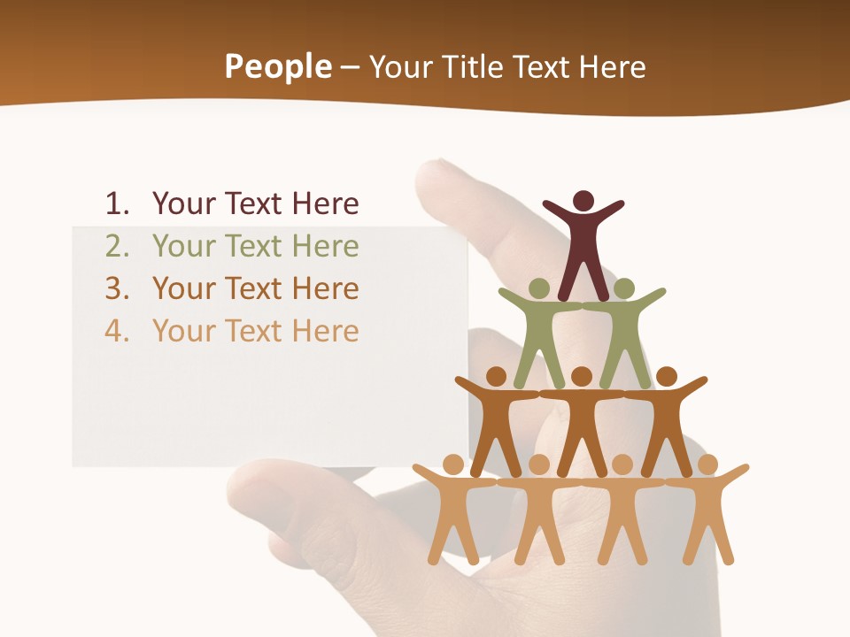 Blank Card Fill Clean Card PowerPoint Template