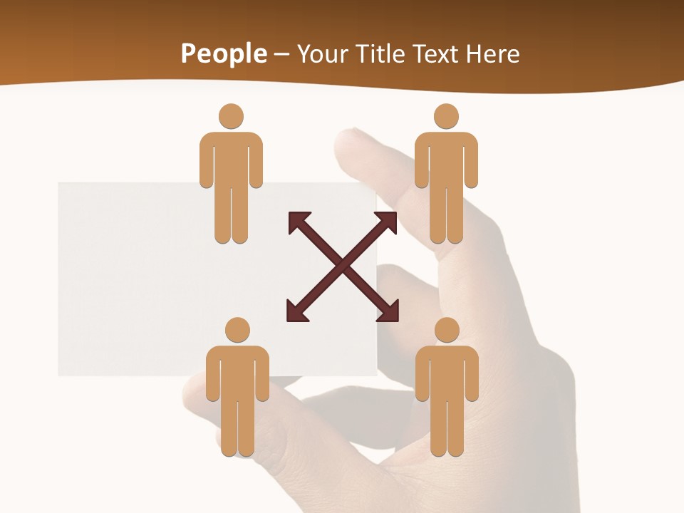 Blank Card Fill Clean Card PowerPoint Template