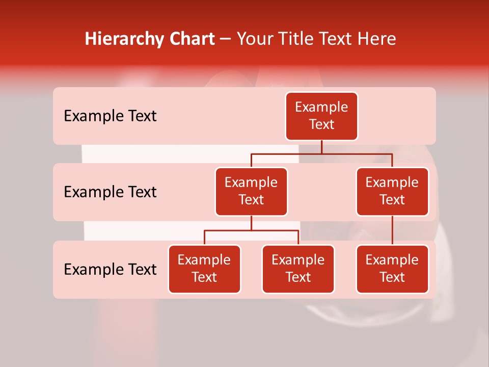 Red Suit Person PowerPoint Template