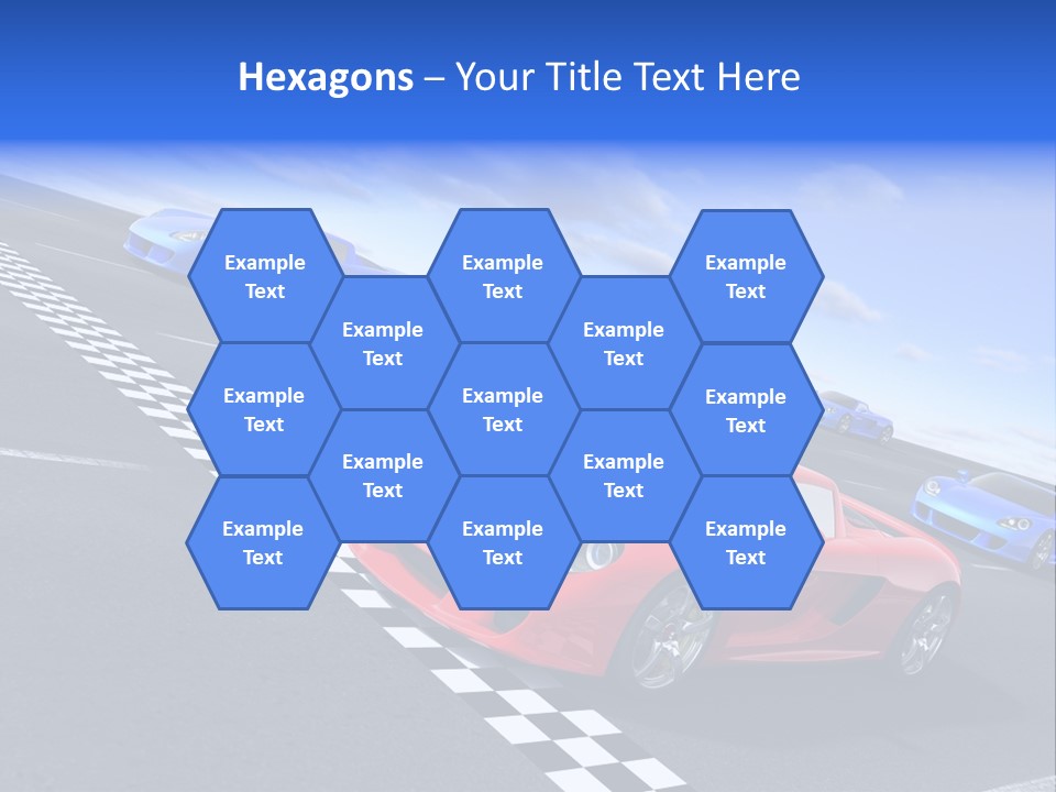 Dynamic White Acceleration PowerPoint Template