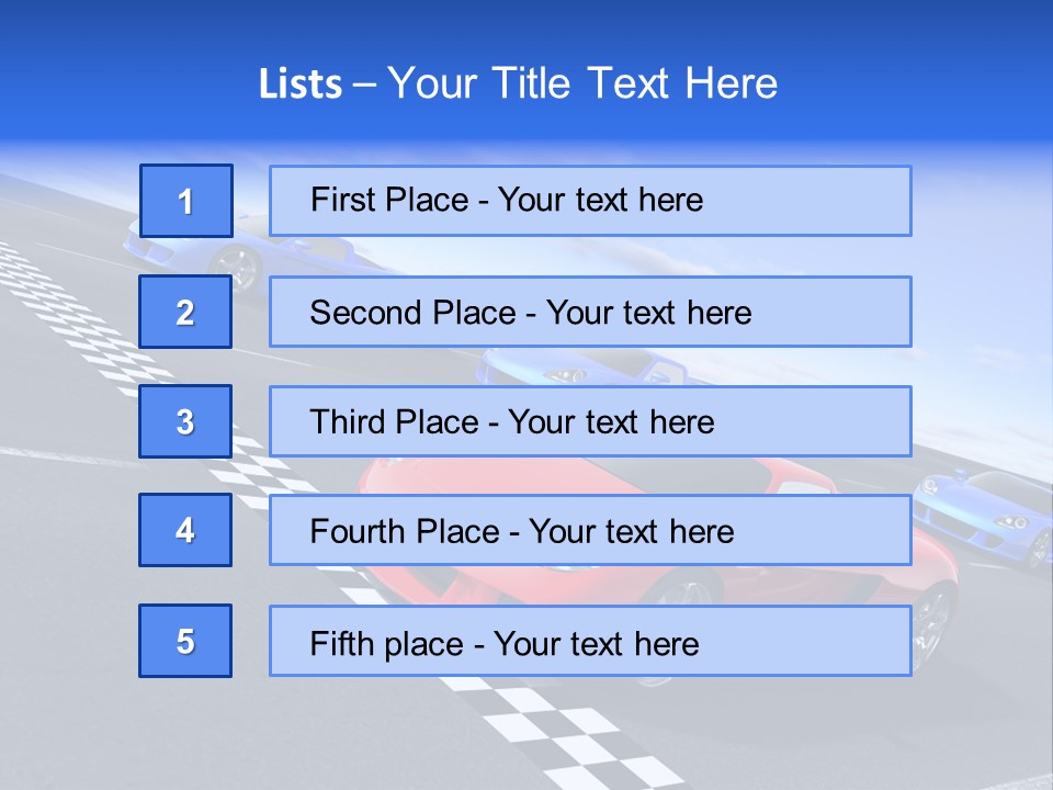 Dynamic White Acceleration PowerPoint Template