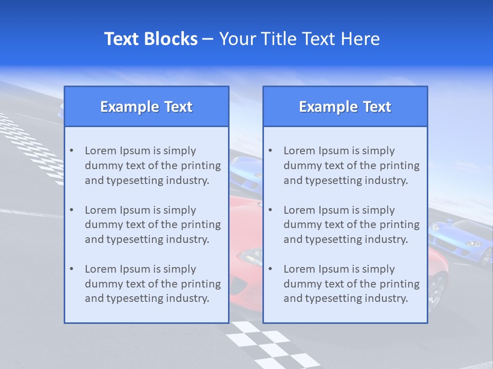 Dynamic White Acceleration PowerPoint Template