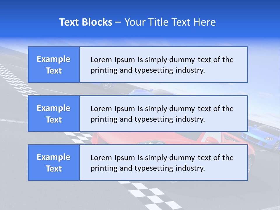 Dynamic White Acceleration PowerPoint Template