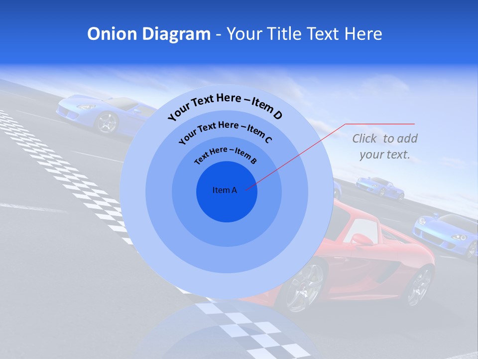 Dynamic White Acceleration PowerPoint Template