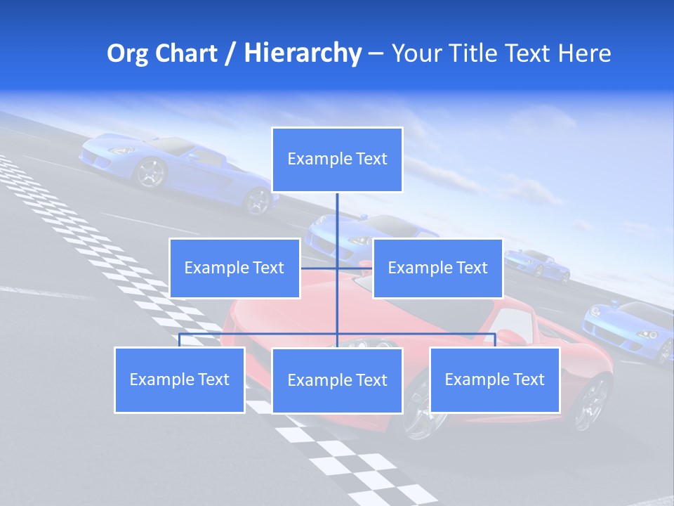 Dynamic White Acceleration PowerPoint Template