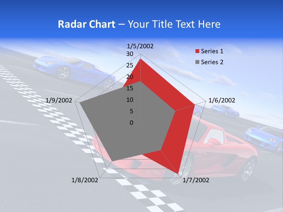 Dynamic White Acceleration PowerPoint Template