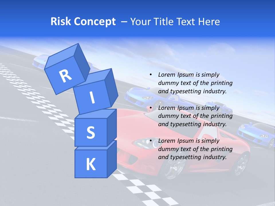 Dynamic White Acceleration PowerPoint Template