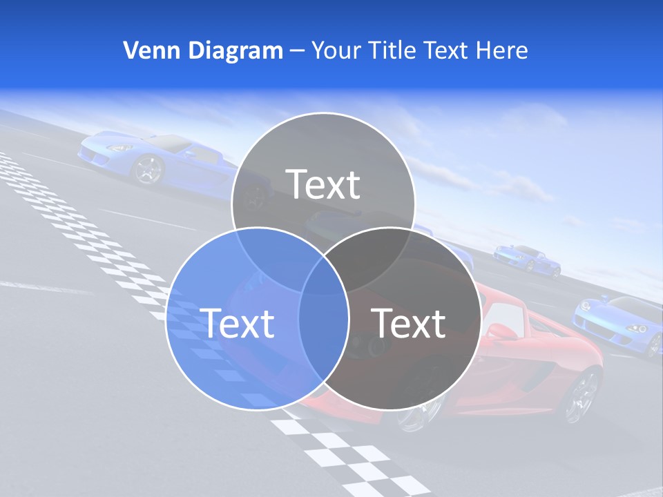 Dynamic White Acceleration PowerPoint Template