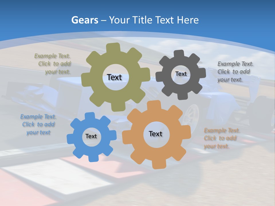 Layout Reifen Entwerfen PowerPoint Template