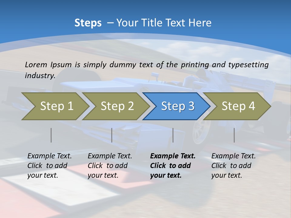 Layout Reifen Entwerfen PowerPoint Template