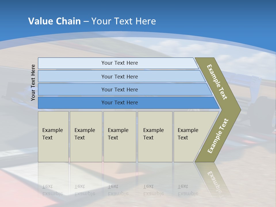 Layout Reifen Entwerfen PowerPoint Template