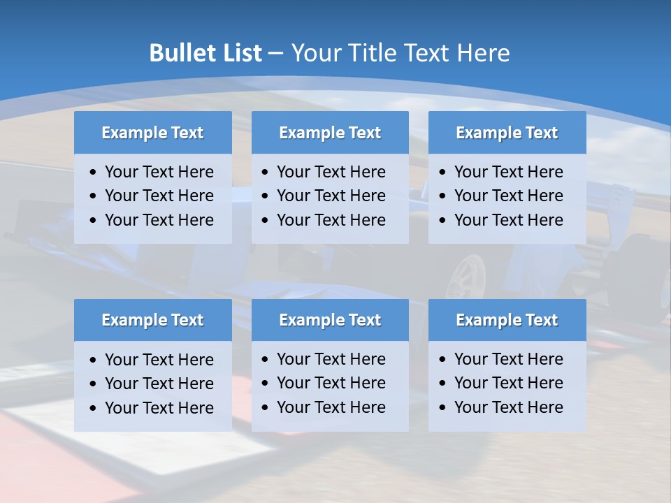 Layout Reifen Entwerfen PowerPoint Template