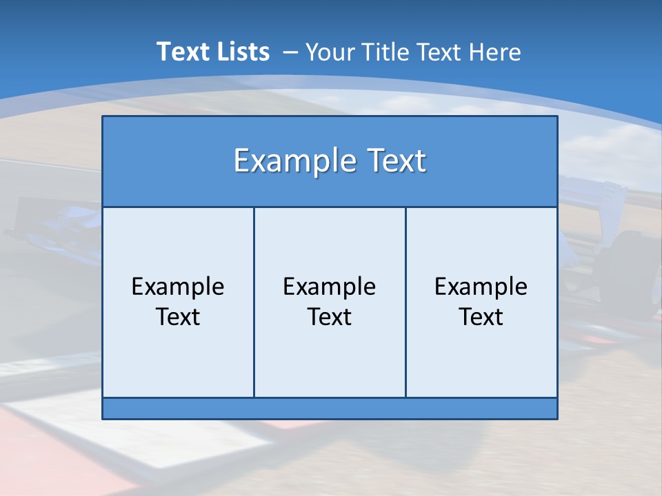 Layout Reifen Entwerfen PowerPoint Template