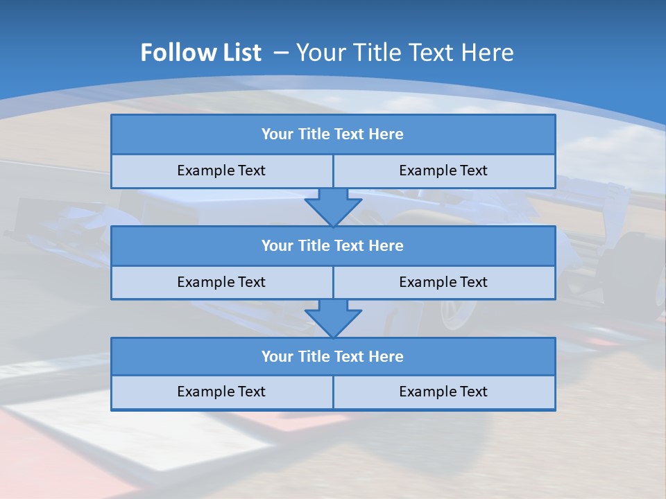 Layout Reifen Entwerfen PowerPoint Template