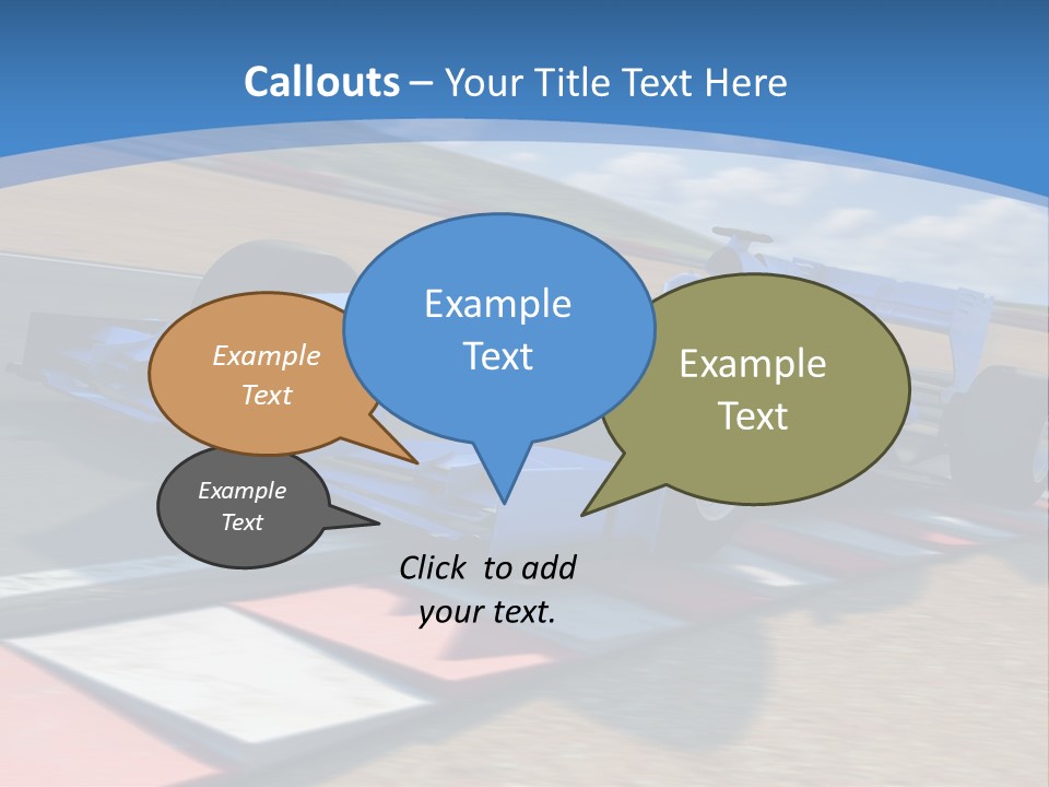 Layout Reifen Entwerfen PowerPoint Template