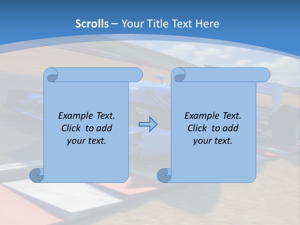 Layout Reifen Entwerfen PowerPoint Template