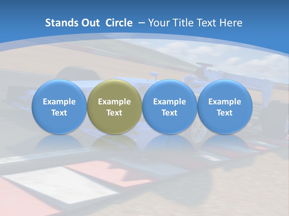Layout Reifen Entwerfen PowerPoint Template
