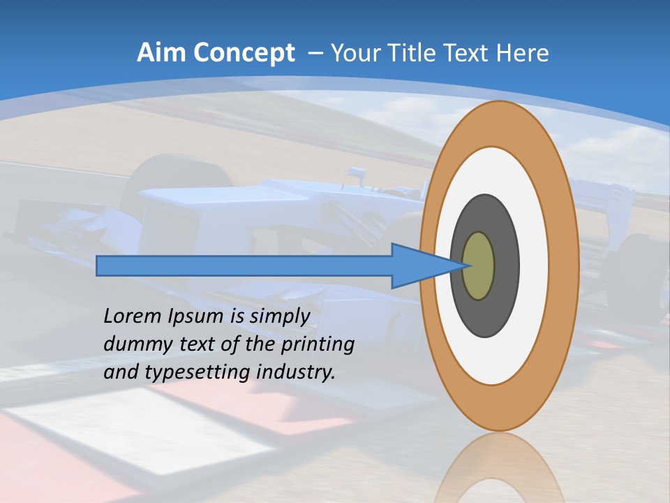 Layout Reifen Entwerfen PowerPoint Template