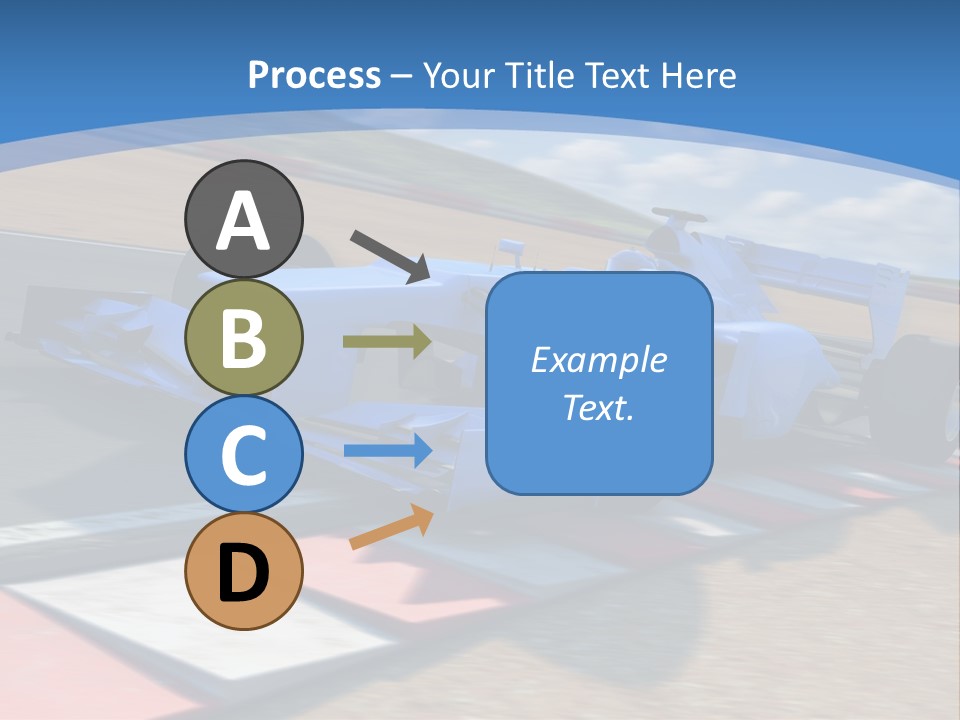 Layout Reifen Entwerfen PowerPoint Template
