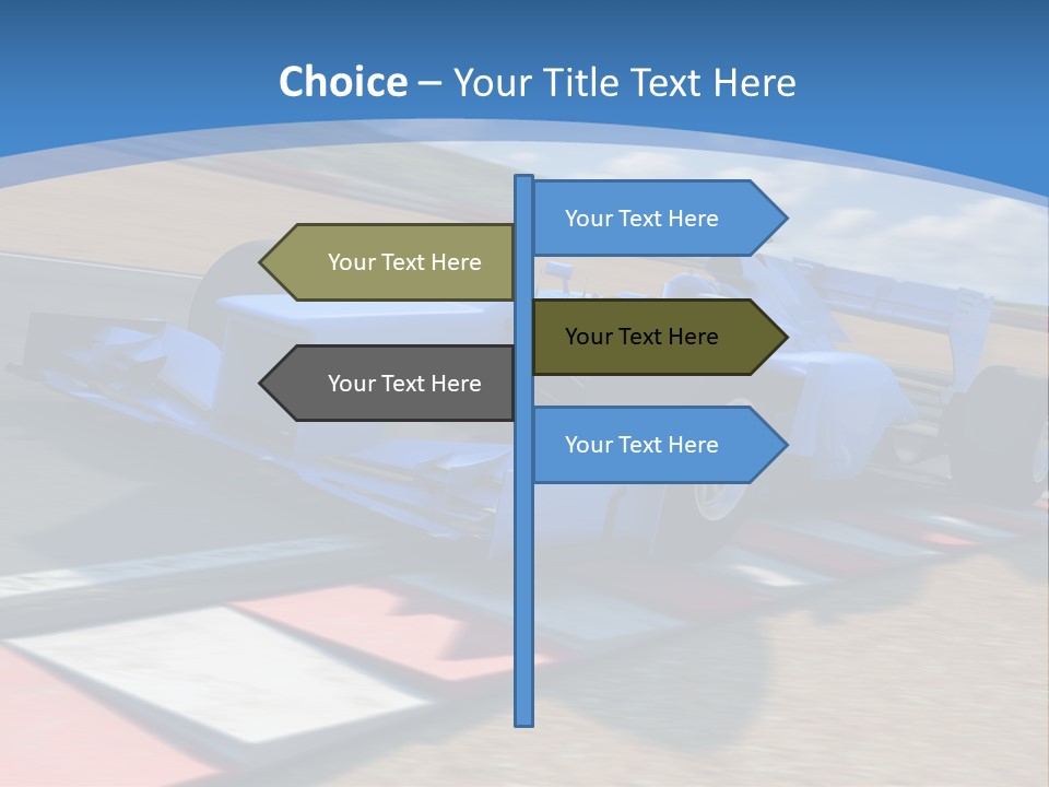 Layout Reifen Entwerfen PowerPoint Template