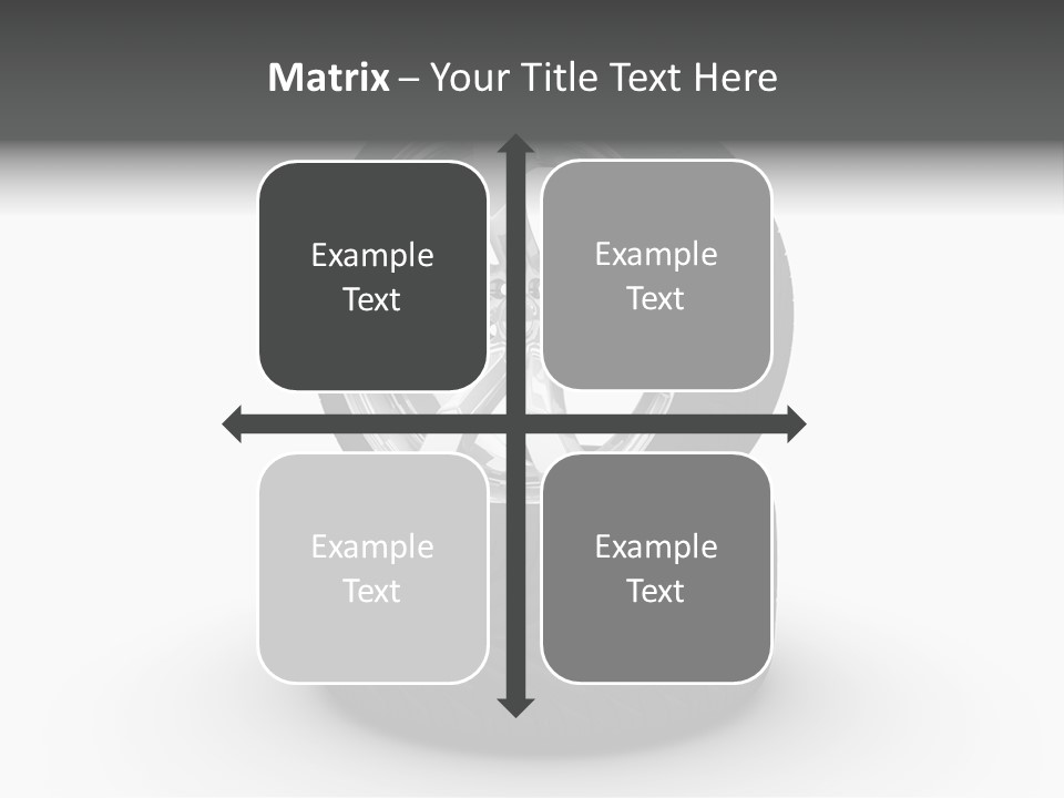 Closeup Tire Render PowerPoint Template