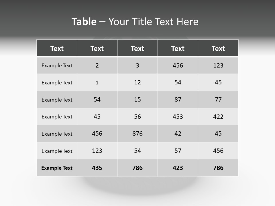Closeup Tire Render PowerPoint Template