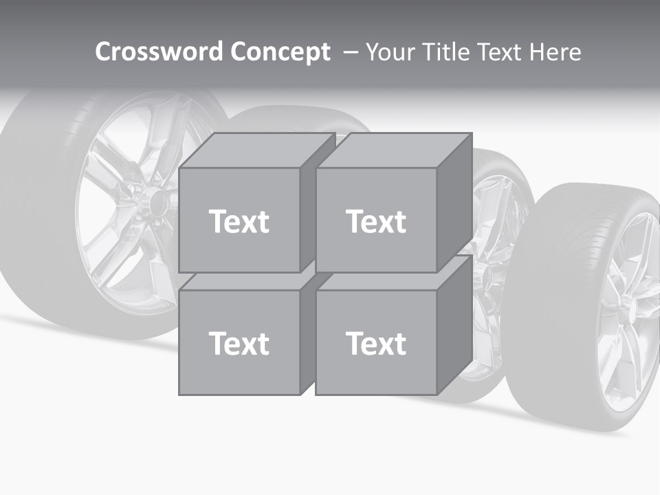 Auto Icon Stack PowerPoint Template