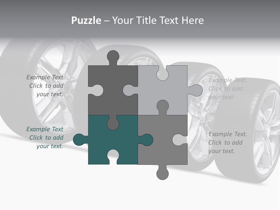 Auto Icon Stack PowerPoint Template